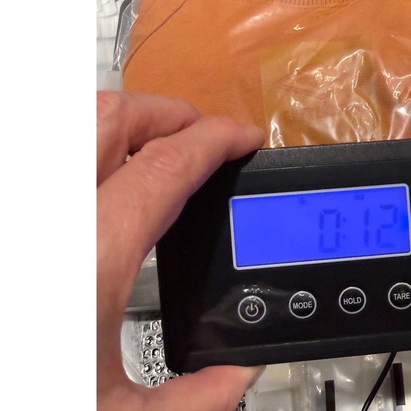 Umbro Womens Burnt Orange Cropped Sweatshirt Raglan Graphic Pullover Large - Picture 9 of 9